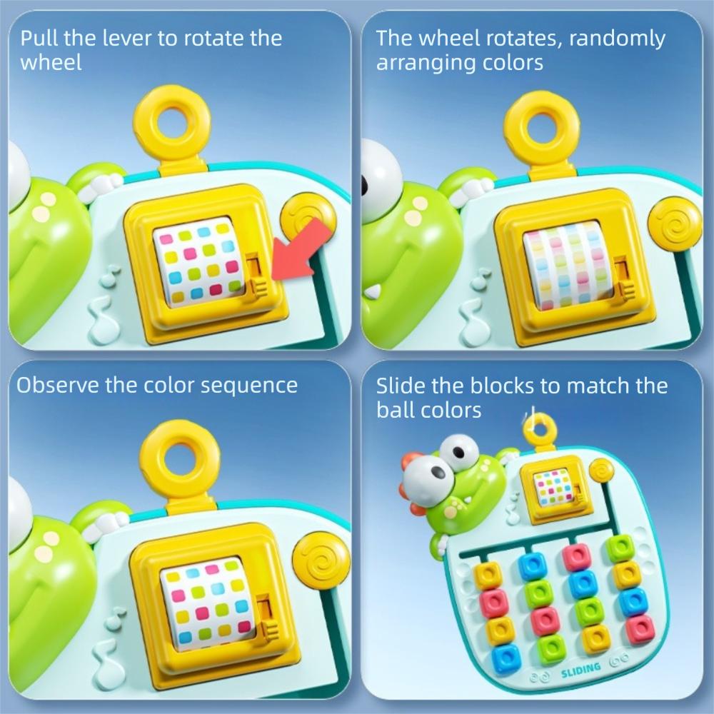 ABS Puzzle Toys Cartoon Early Education Toy Creative Rolling Maze Game Logical Thinking Training