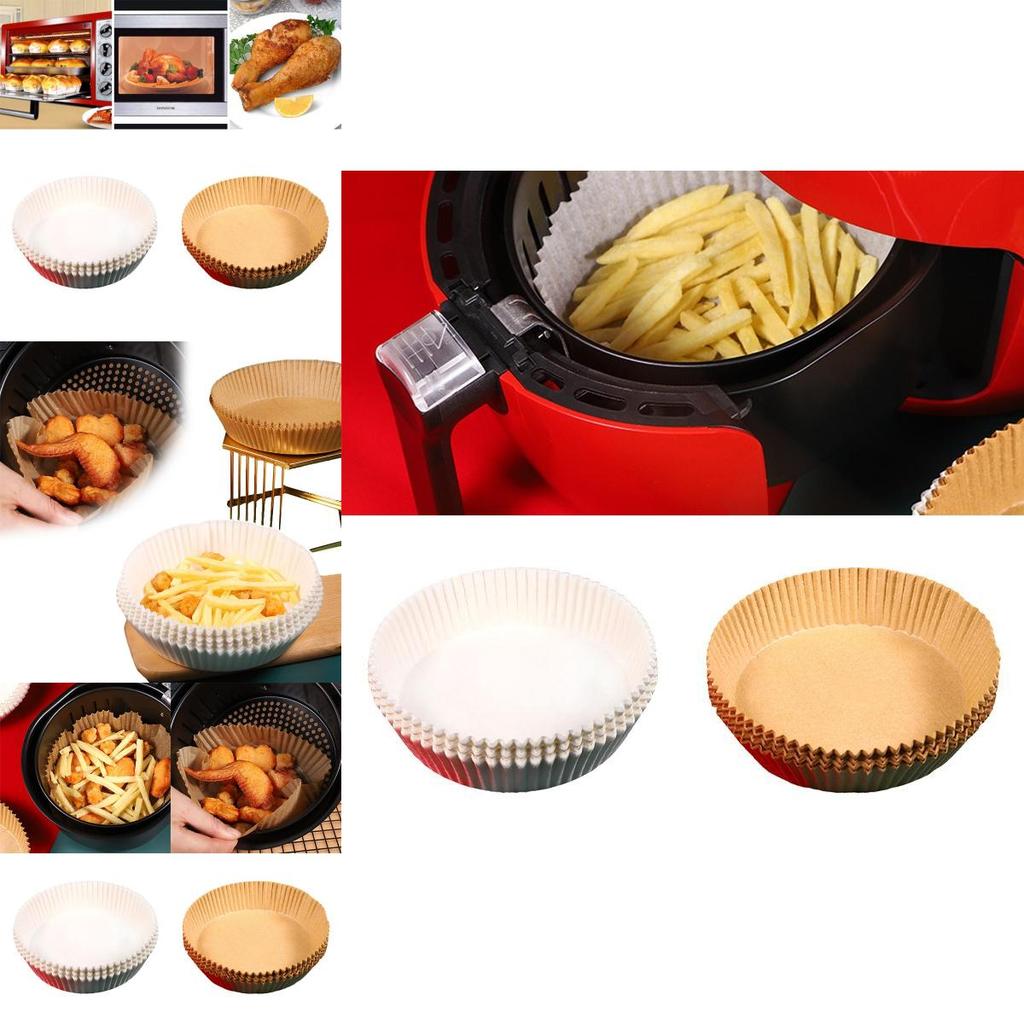 Oil-proof And Waterproof Air Fryer Paper Liner 30/50 Pcs