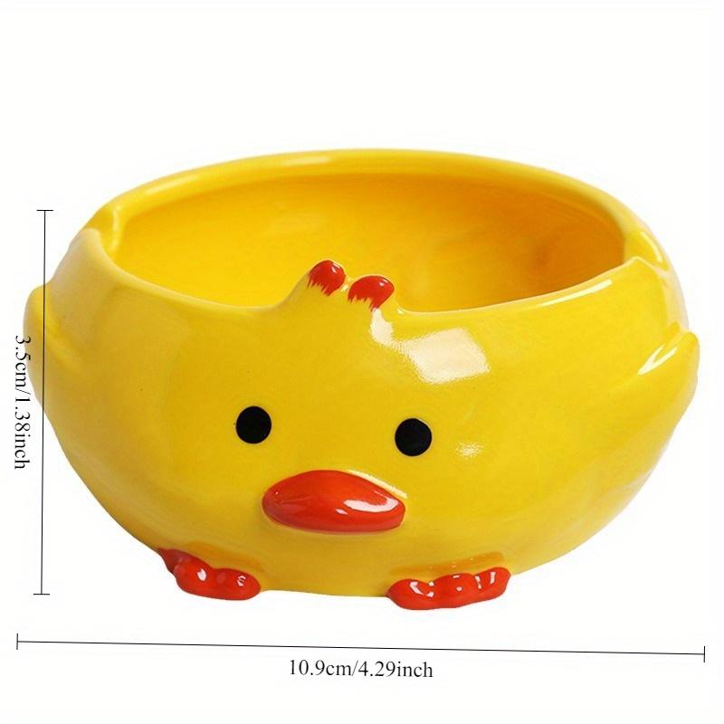 Ashtray Creative Cute Duck Cartoon Small Animal Home Living Room Bedroom Office