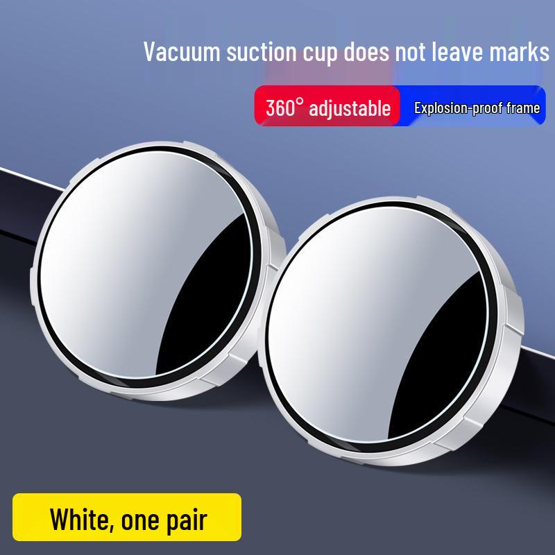 Adjustable Wide-Angle Blind Spot Mirror for Cars with Suction Cup Mount