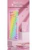 AULA Wolf Spider F68 Transparent Bluetooth Wireless Mechanical Keyboard, Three-Mode, Hot-Swappable Ice Soul Switches
