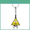 Gravity Falls Bill Geometrische Legierungskette mit Schlangenkette für Fans und Sammler