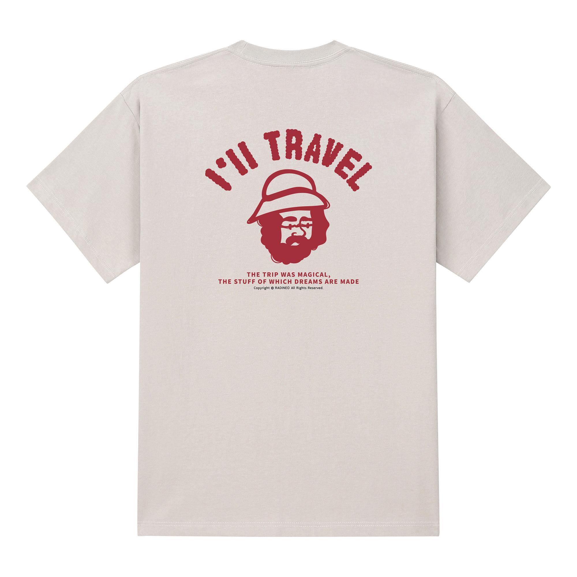 Radineo Traveler Beige Short Sleeve T-Shirt L