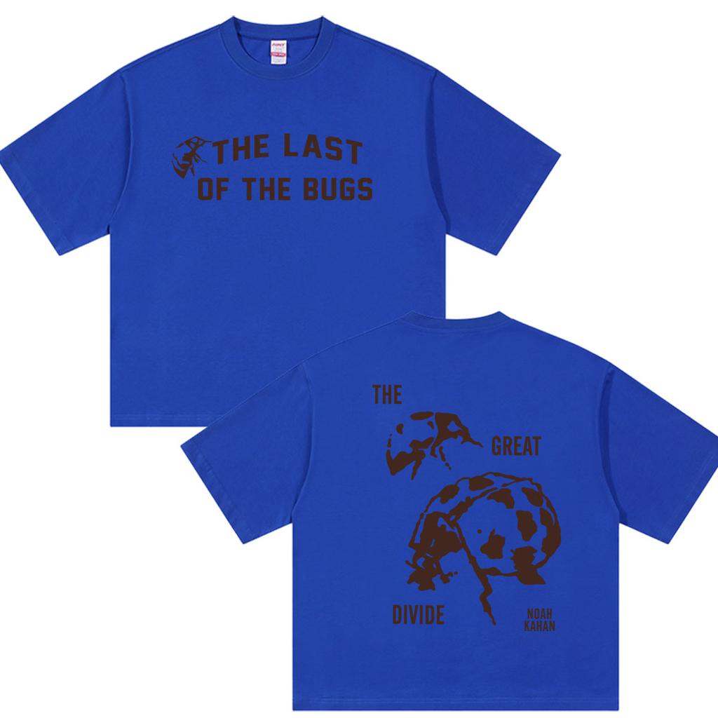 Noah Kahan The Last of The Bugs Tour 2026 Print T Shirt Unisex Women Summer Oversized Cotton Tshirts Y2k Harajuku Clothing Tshirt