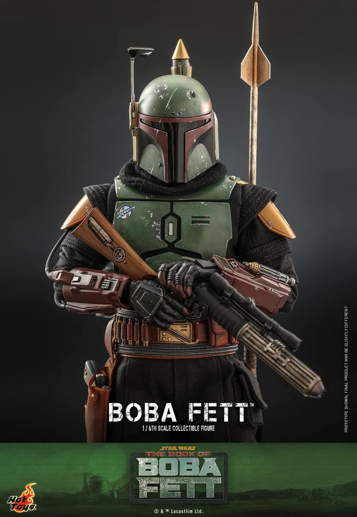 Hot Toys Boba Fett Scale Figure The Book of Boba Fett Green 30cm 1/6