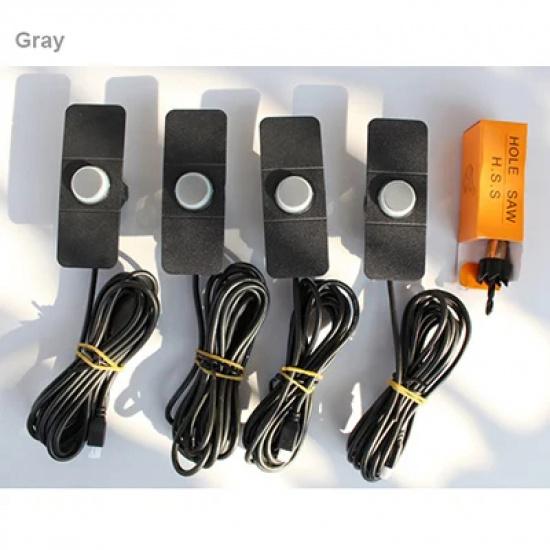 

GreenYi Car Parktronics Assistance 4PCS 16mm Adjustable Flat Sensors Reverse Backup Radar Sensor Detector Sound Buzzer Alarm серый