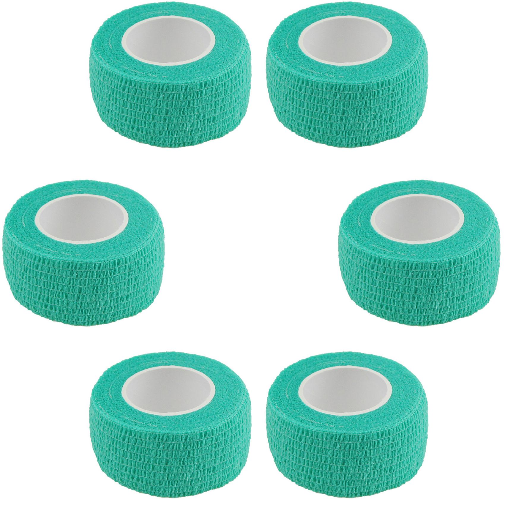 

6 рулонів ветеринарної стрічки 2,5 см. Об’ємна самоклеюча стрічка. Неткана ветеринарна стрічка. Перша допомога для собак, котів, коней, птахів, тварин