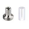 3 Set High Quality Fiber Optic Visual Fault Locator Ceramic Tube And Metal Head Replacement Parts Accessories