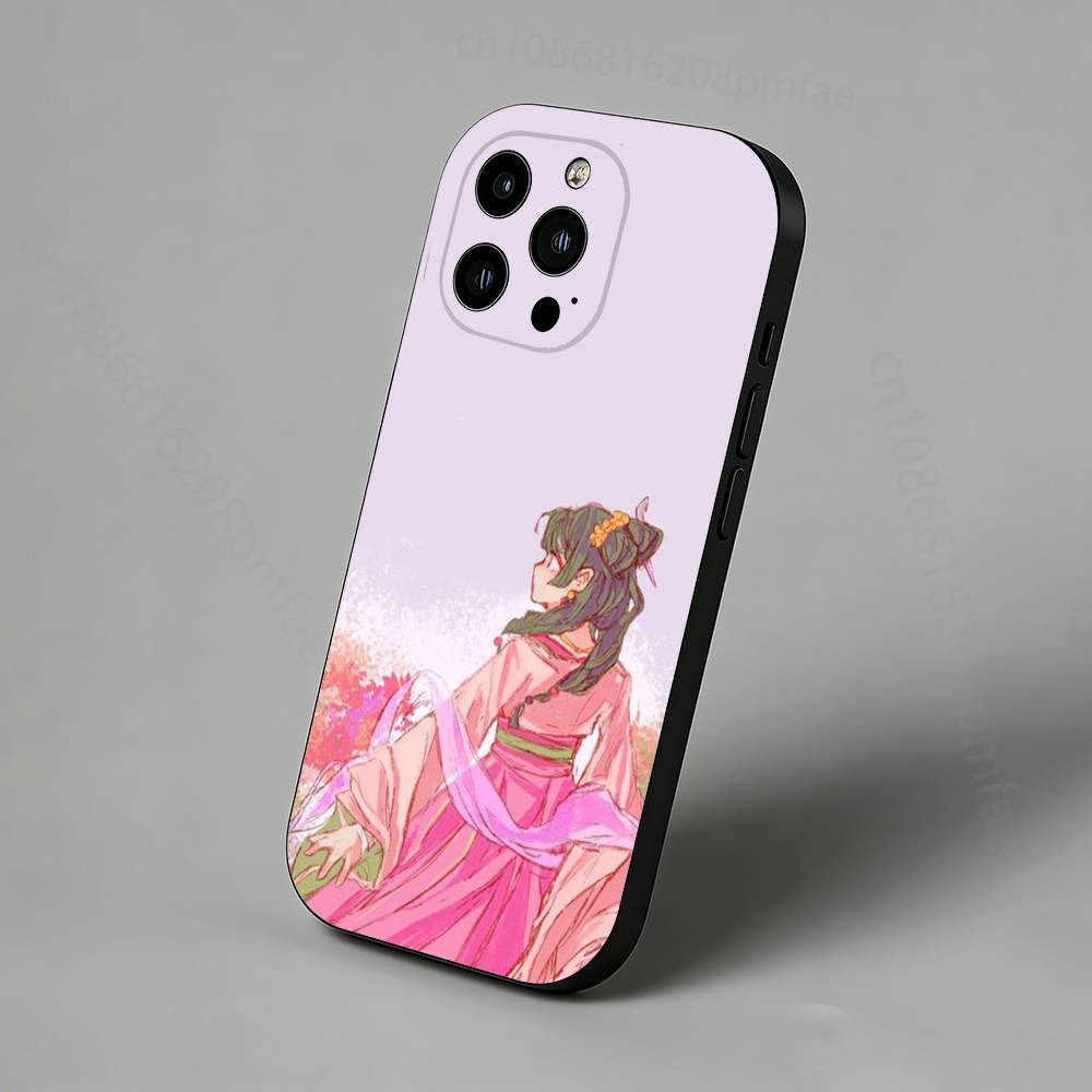 

Maomao A-Apothecary Diaries Slim Back Phone Case for iPhone 17,16,15,14,13,12,11 Pro,Max,Plus,X,XS,XR,SE,Mini Protective Cover iPhone12PRO