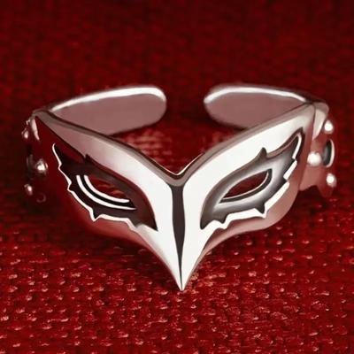 PERSONA Sé Tu Verdadera Mente Máscara JOKER Cosplay Anillo Unisex Ajustable Anillos de Apertura Accesorios de Joyería Regalos
