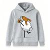 Kids Boys Girls Pullover Hoodie, Funny Cartoon Drunk Sheep Graphic Hooded Sweatshirt, Casual Soft Long Sleeve Top for Daily Wear Party Holiday Gift fo