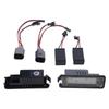 Pack Of 2 Universal LED License Plate Lights High Brightness Waterproof Designs Lamp for Scirocco Golf 4 5 6 7