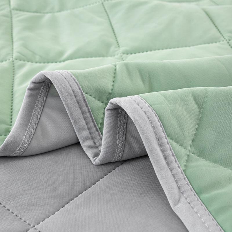 Summer Thin Comforter Soft Air-Conditioned Four Season Comforter Machine Washable Single Double Blanket Ultrasonic Quilted Quilt