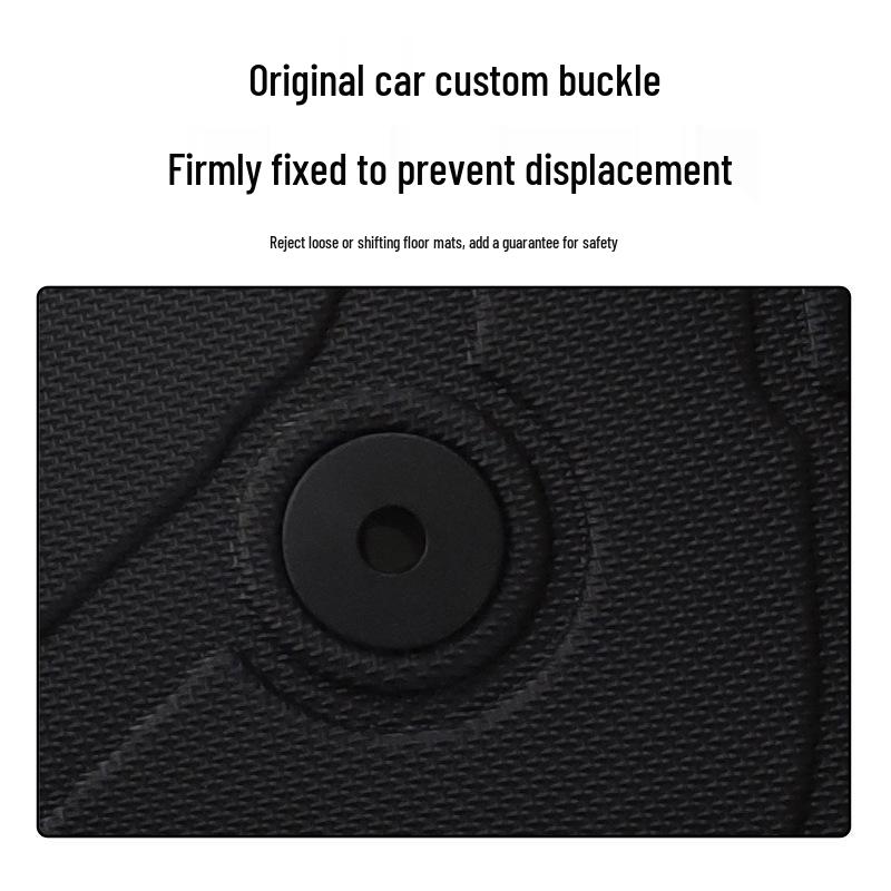 Eco-Friendly Odorless TPE Floor Mats for BYD Dolphin RHD, All-Weather Trunk Mat