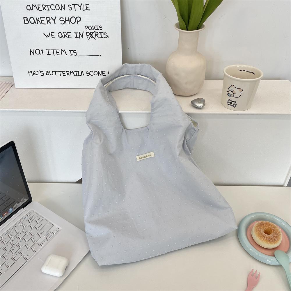 Lazy wind large-capacity canvas bag women's leisure summer lightweight new vest bag shoulder women's bag