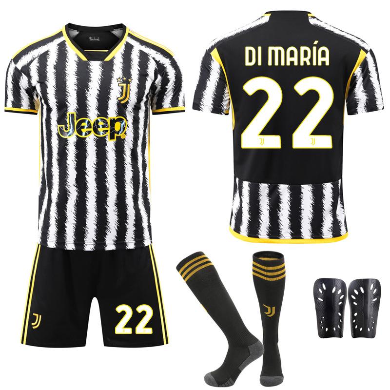 2324 Ensemble Domicile Juventus N°. 7 Chiesa 9 Hovic Football Sportswear 10 Pogba Édition Fan d'Usine