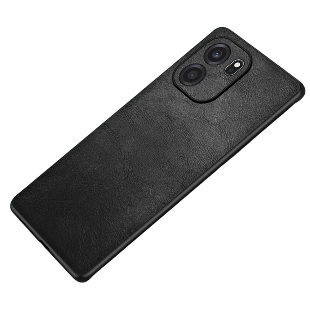 For OnePlus Turbo 6V 5G Case Retro Leather Coated PC + TPU Phone Cover