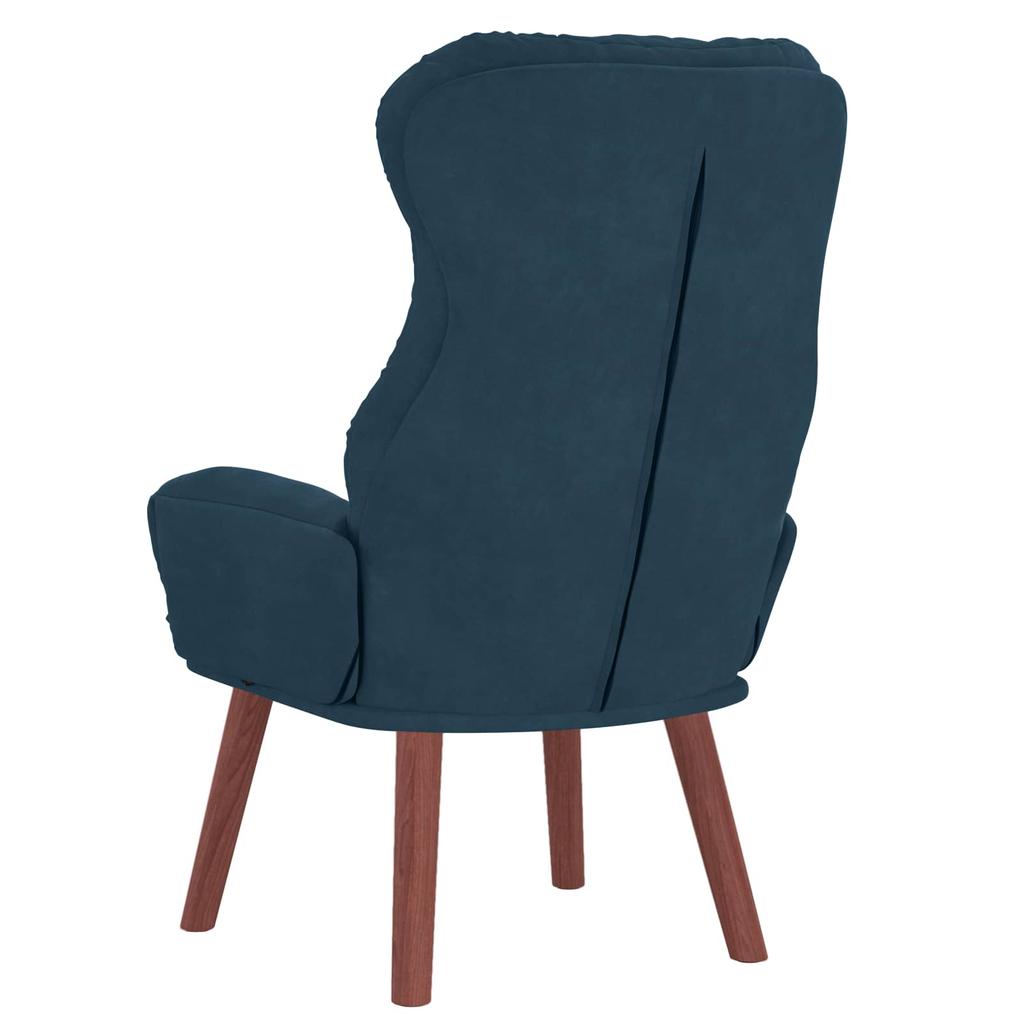 Armchair Blue 69 X 74 X 93 Cm Velvet