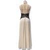 European Style 2025 Summer Women's Deep V Lace-Up Backless See-Through Slim Fit Dress