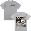 Rapper Duki Duki 5202 MIXTAPE 2025 Album T Shirts Mens Women Fashion Hip Hop Vintage T-shirt Cotton Casual Short Sleeve T-shirts