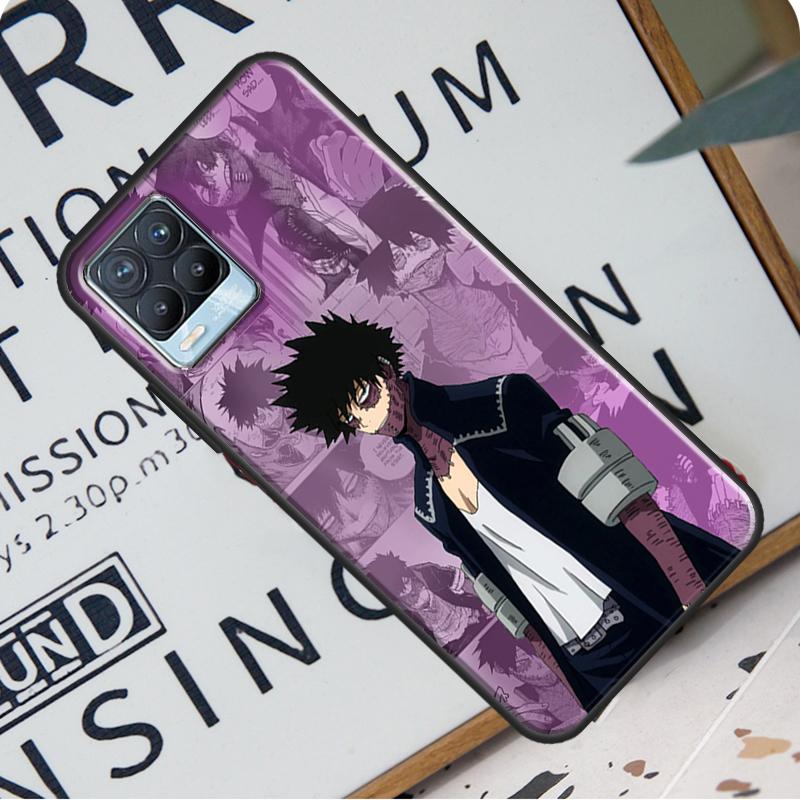 My Hero Academia Dabi BNHA Anime For OnePlus 9 Pro 8T 9R Nord 2 Phone Case For Realme 6 7 8 Pro 8i GT Master GT Neo 2 C21