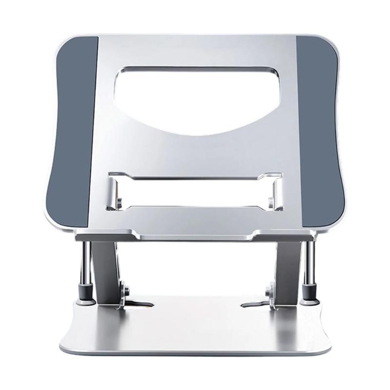 Aluminium Tablet Holder Stand Portable Foldable Desktop Bracket Support Stand For Tablet Laptop Desktop Holder 1 серебряный