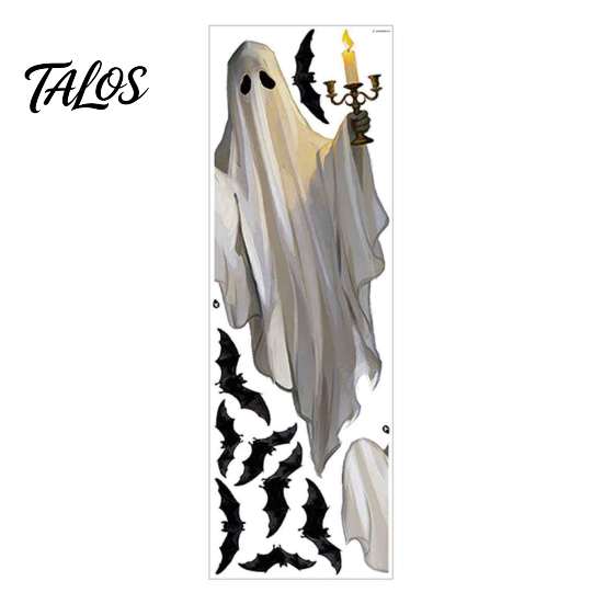 Removable Wall Decals for Kids Room Halloween Ghost Window Stickers, PVC Decals, Peel And Home Decor Stick Self-Adhesive Stickers Holiday Party