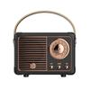 Haut-parleur stéréo Hifi rétro Bluetooth V5.0, Portable, sans fil, Vintage, en plastique, 3W, gamme complète, 50hz-20khz, lecteur de musique