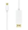 ProXtend Mini DisplayPort To DVI-D 24+1 Adapter, 1m Cable, MDP-DVI241-001