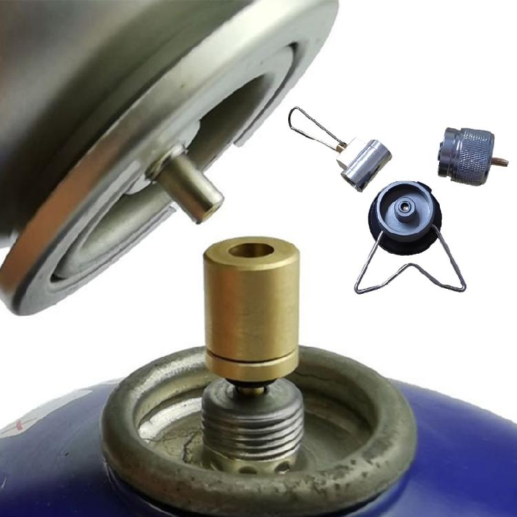 Coppers Camping Fuels Transfer Adapter Converter Adjusted Flows Control Pressure Release Button For Outdoor Cooking