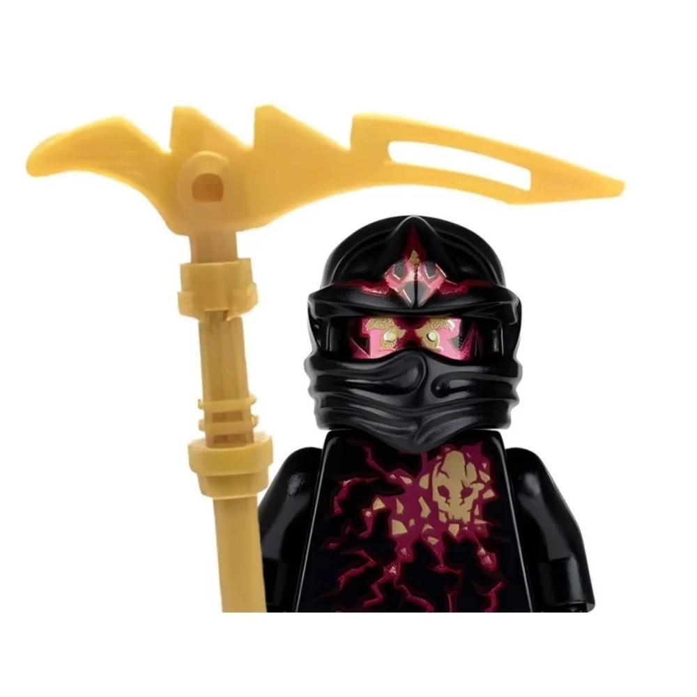 Ninja Set Building Blocks Woodfire Dragons Forbidden Five Mini Action Figure Toys