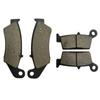 Motocross Front and Rear Brake Pads For Kawasaki KX250F KX450F KLX450R KX 250F 450F KLX 450R KX250-F KX450-F KLX450-R 2004-2017