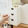 Aufbewahrungsboxen für Kosmetika im Schreibtisch-Schubladenstil, für Zuhause, Kunststoff, Schmuckschatulle für Bürobedarf, Kleinigkeiten, Organisationsbehälter, Make-up-Koffer