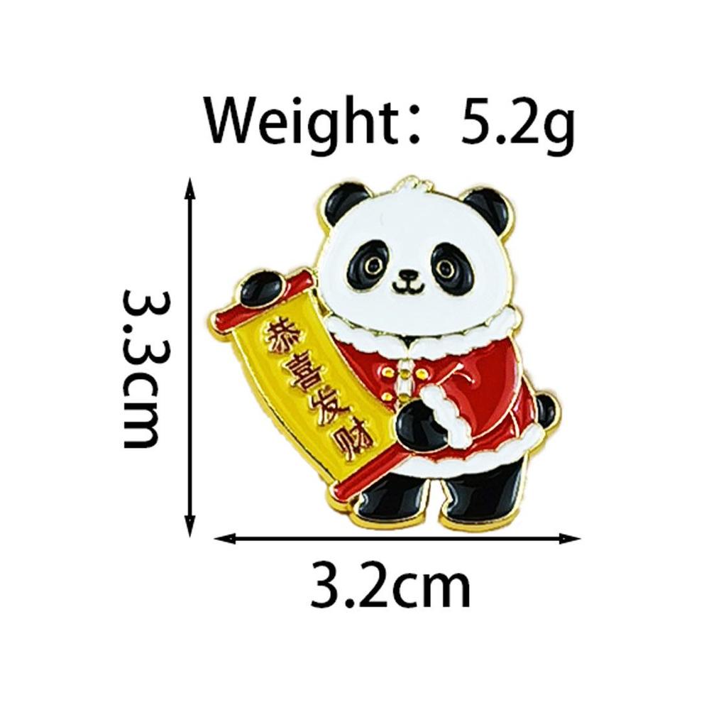New Year Festive Horse Brooch: Symbol of Success and Wealth - Beautiful Metal Badge for Backpack and Clothes Decoration