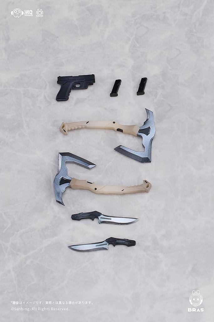 Sushing Bunny Rapid Action Squad Guardian and some parts scale fully assembled action figure Elena, PVC, ABS, POM, included, 1/12 pre-painted,