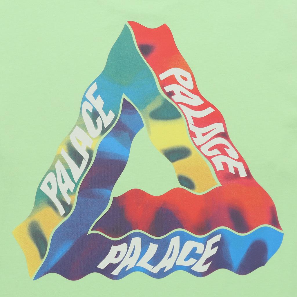 Palace Tri-Visions T-Shirt Pistachio Men Tops Green P22TS339
