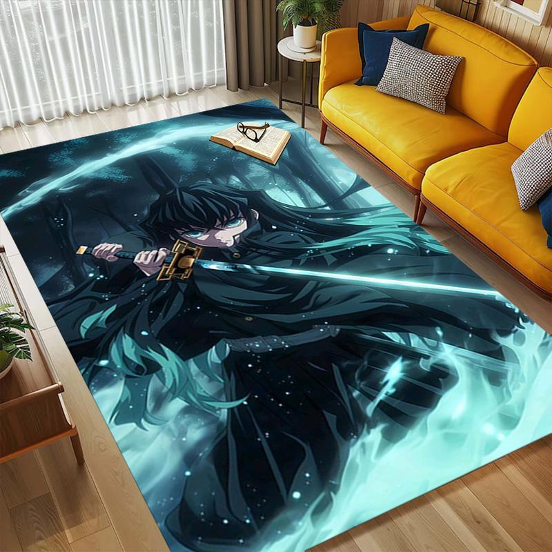 Dark Sword Living Room Nonslip Area Rug Soft Carpet For Bedroom Game Playroom Sofa Office Home Decor Doormat Christmas Gift C9301199