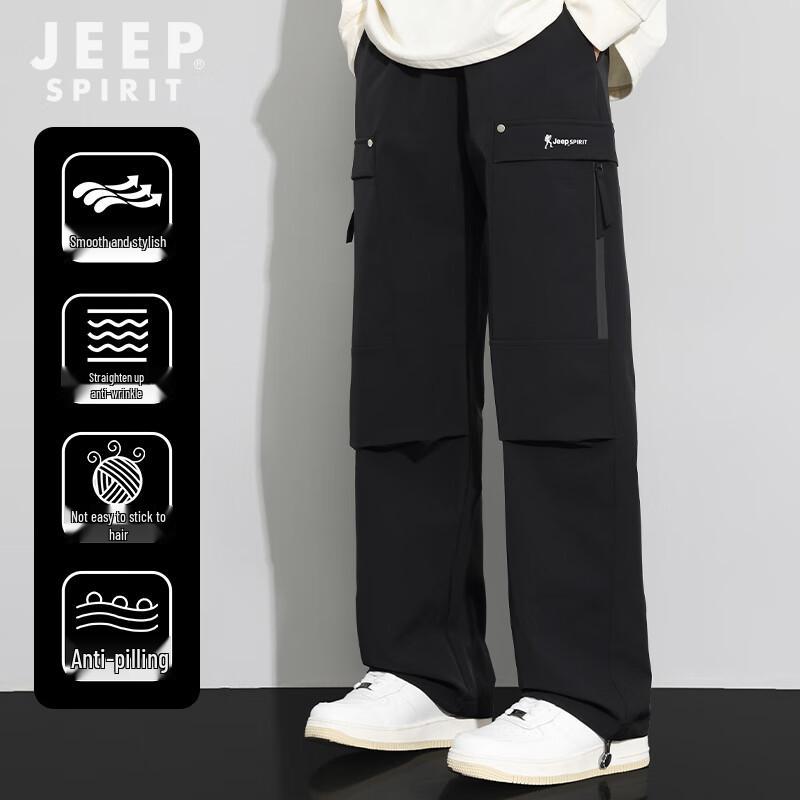 JEEP SPIRIT Men's Outdoor Casual Cargo Pants