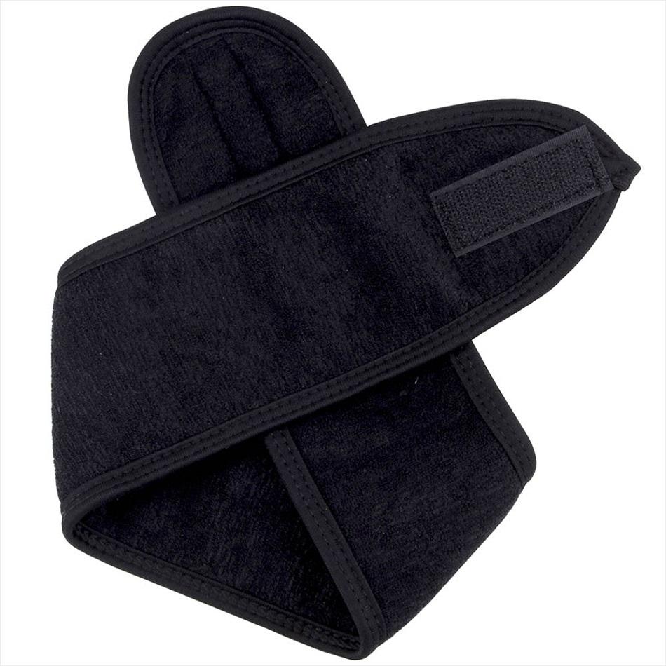 Sport Yoga Stirnband Wickel Kopf Frottee Stirnband Make Up Stretch Handtuch mit Klettverschluss Make-up Zubehör