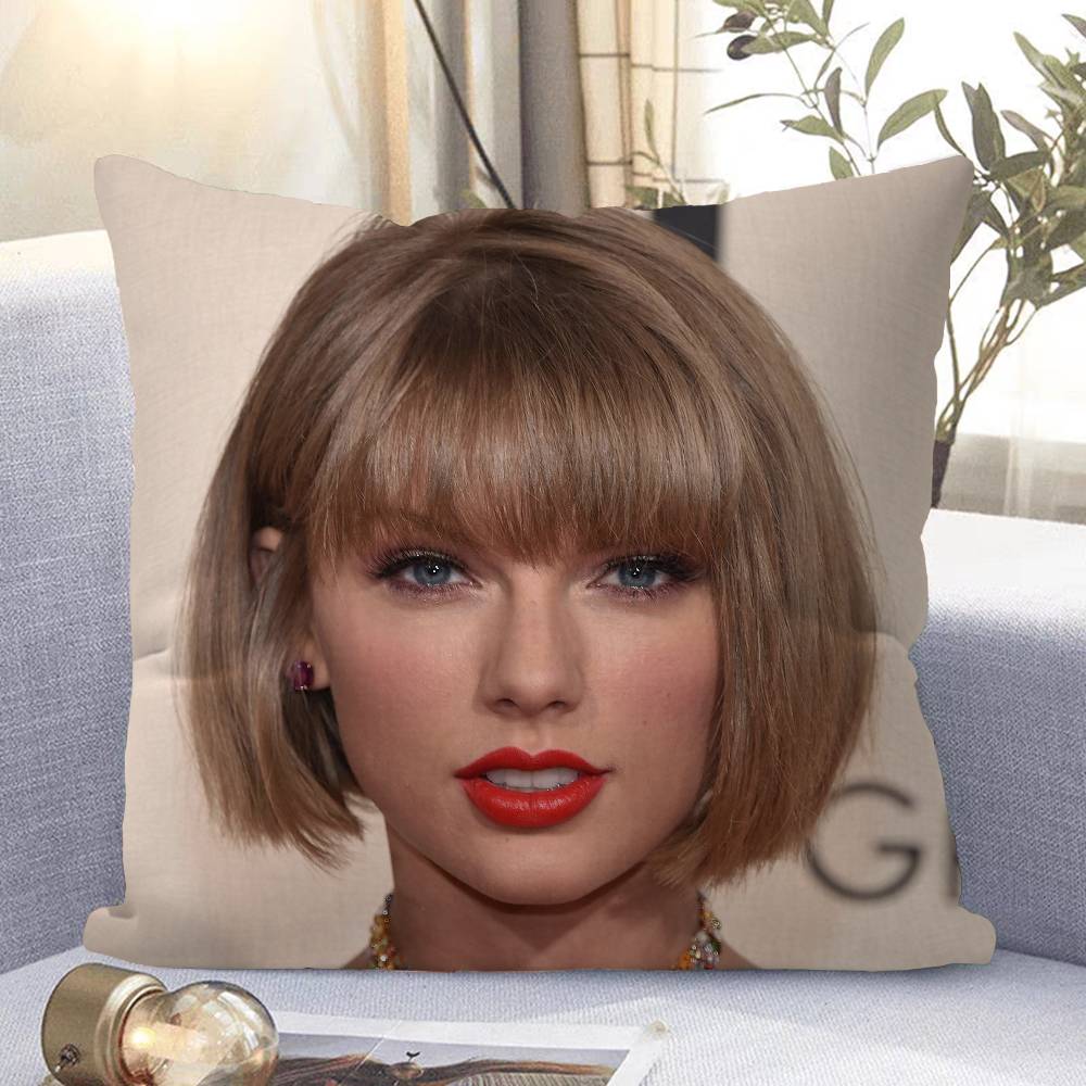 

Зірка-ідол Тейлор Свіфт Наволочка для подушки 30x50 Поліестер Диванні подушки Декоративні накидні подушки Прикраса для дому Наволочка 12x12Inch