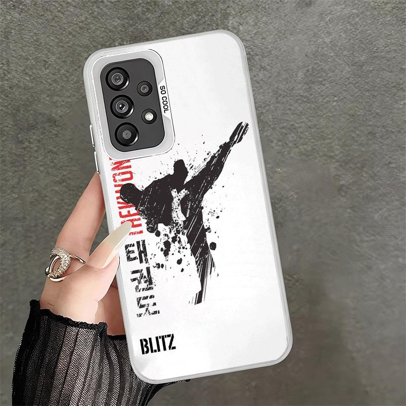

Taekwondo Kungfu Desgin Shockproof Phone Case for Samsung A17 A16 A15 A14 A37 A57 A36 A56 A26 A35 A55 A25 A34 A54 A24 A13 A23 A3 Samsung A16