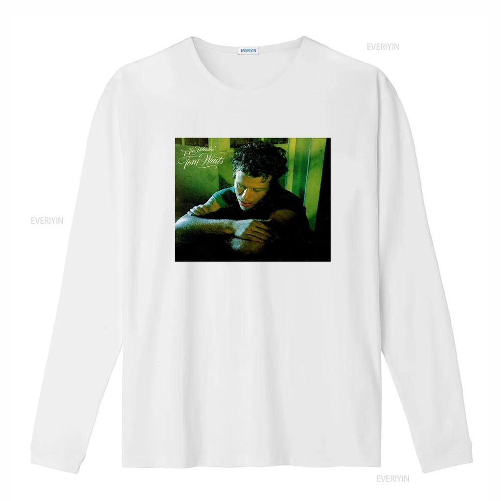 TOM WAITS Blue Valentine Vinyl CD Cover T Shirt Available in Small Medium Large XL Sizes vintage Washed Versatile Unisex