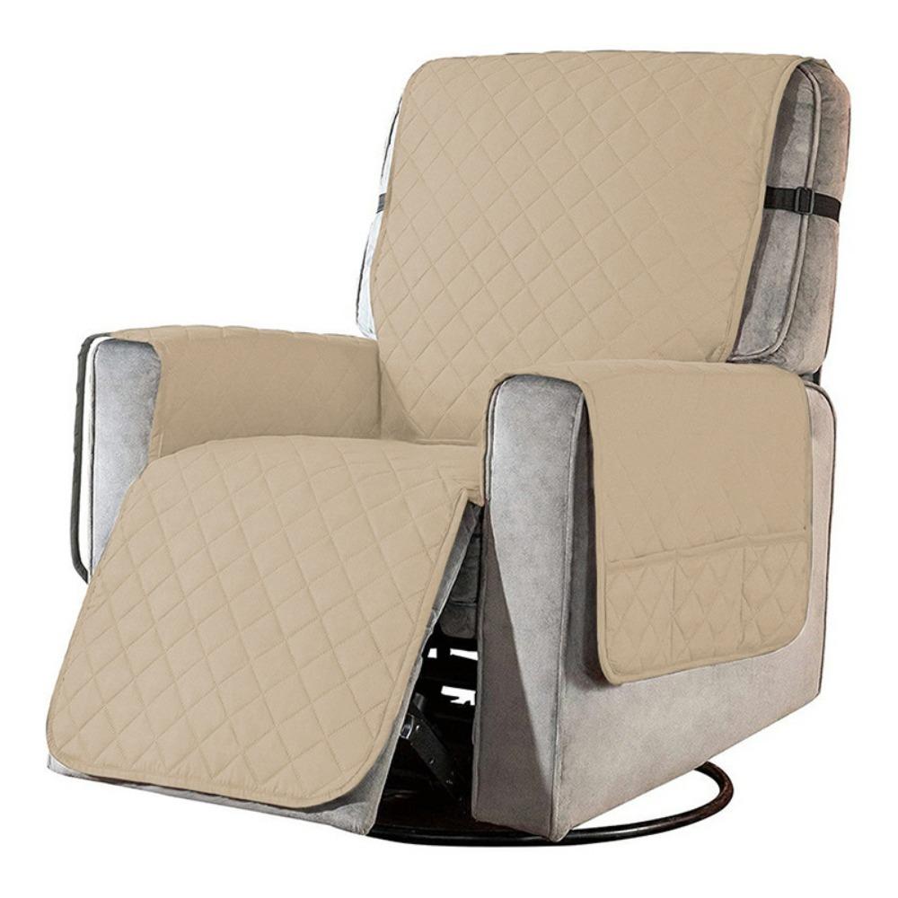 Waterproof 1 Seater Recliner Sofa Cover Washable Sofa Mat Durable Armchair Cover  Living Room