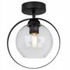 MODERN CEILING LAMP GLASS RING LAMP