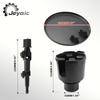 Jeyaic Car Drink Holder with Multifunctional Cup Stable Easy Black Tray, 2-in-1 Holder, Non-Slip, Storage, Installation,