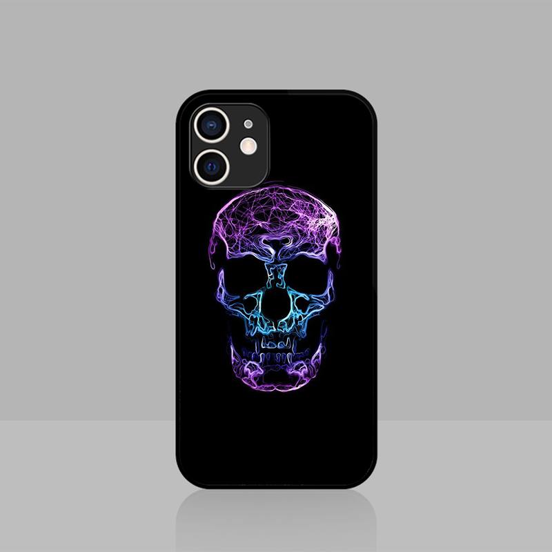 Skeleton Skull Cool Phone Case For Iphone 7 8 Plus X Xr Xs 11 12 13 Se2020 Mini Mobile Iphones 14 Pro Max Case