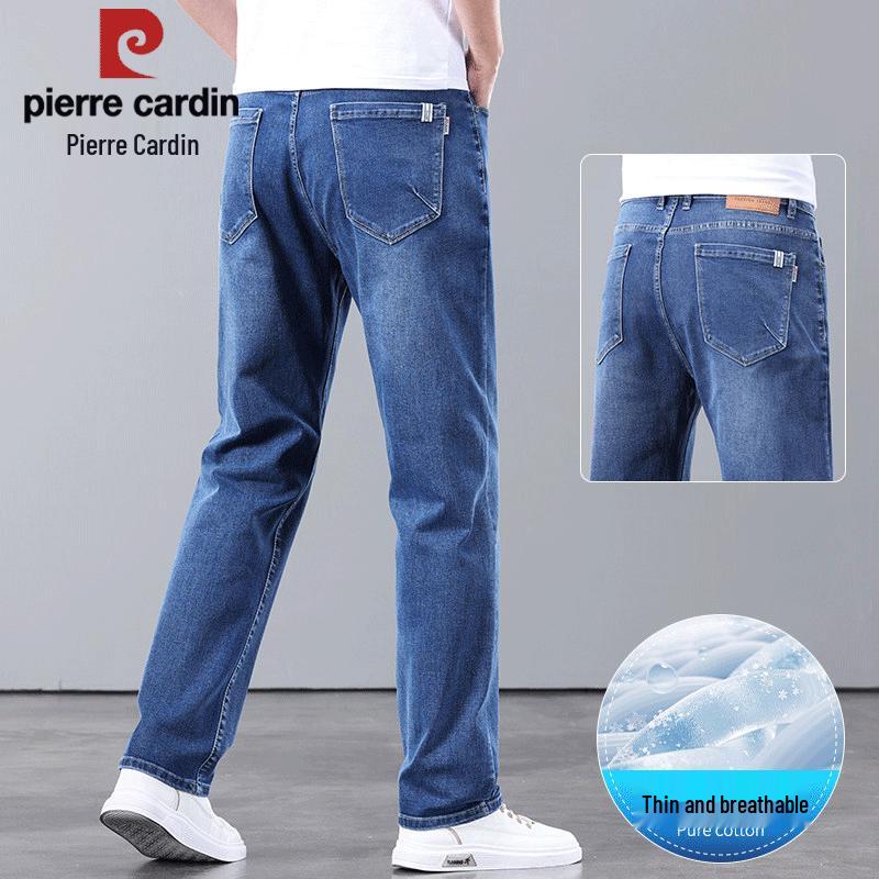 Мужские легкие эластичные джинсы прямого кроя Pierre Cardin 30