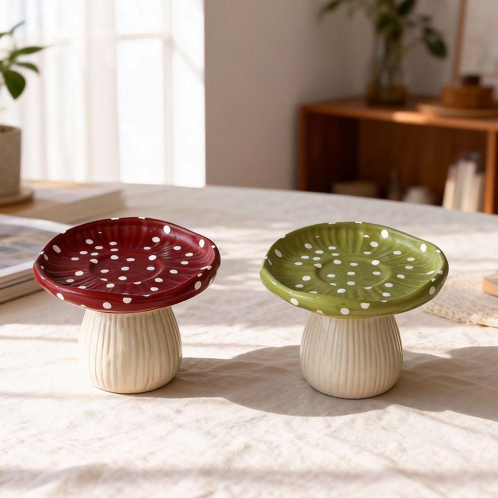 New Mushroom Storage Tray Plaster Mold 3D Reusable Plaster Mold Silicone DIY Resin Mold Home Decor