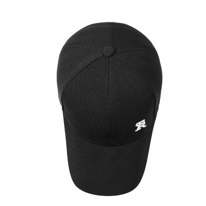 Pineapple Cloth Baseball Cap Men's Big Head Circumference Shows The Face Small Peaked Cap Spring 2026 New Outdoor Sunscreen Visor