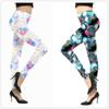 Silky Breathable Milk Silk Print Leggings Mandala Flower Yoga Outdoor Cropped Pants Highly Stretchable Fitness Tights Yoga Pants Workout Sportswear